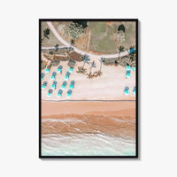 Khao Lak Fine Art Photo Print, Phang Nga Thailand, Aerial Resort View Wall Poster