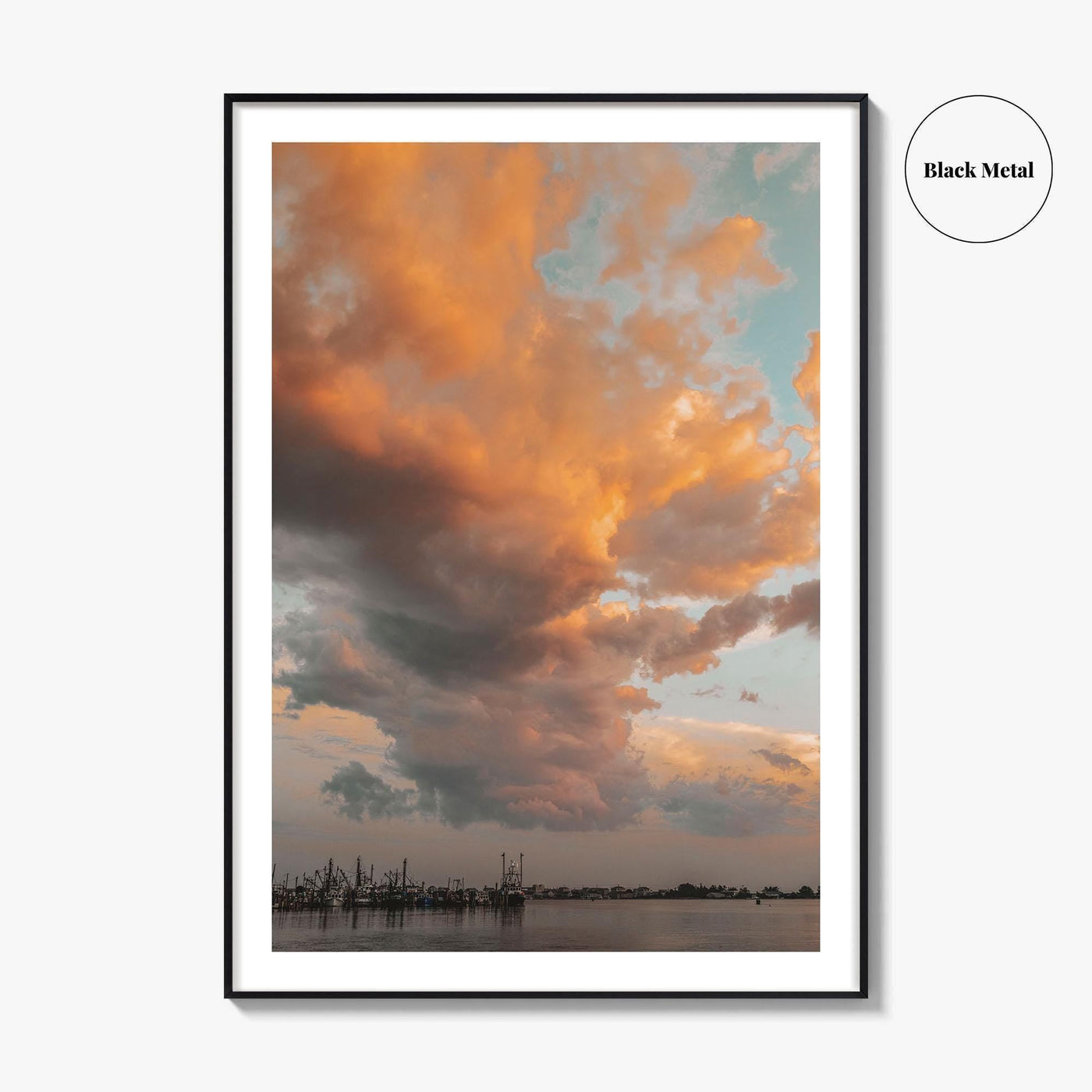 Narragansett Fine Art Photo Print, Galilee Fishing Harbor, Point Judith, Rhode Island Wall Poster