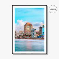 San Juan Skyline Fine Art Photo Print, Condado Beach, Puerto Rico, Wall Decor, Poster