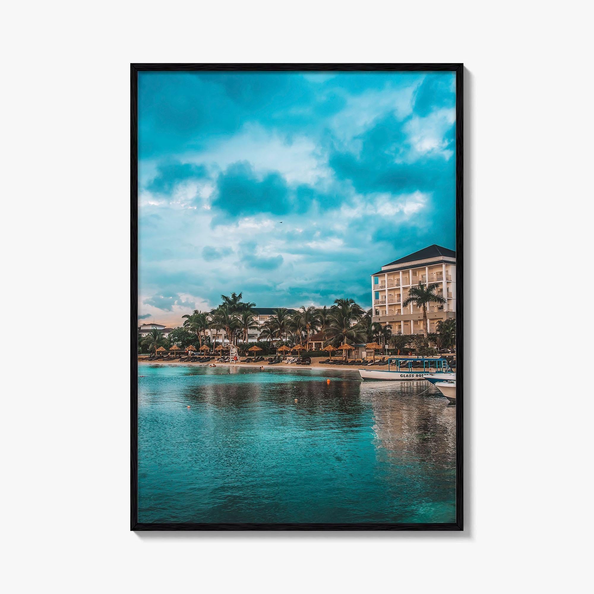 Montego Bay Fine Art Photo Print, Jamaica Wall Poster, Caribbean Decor