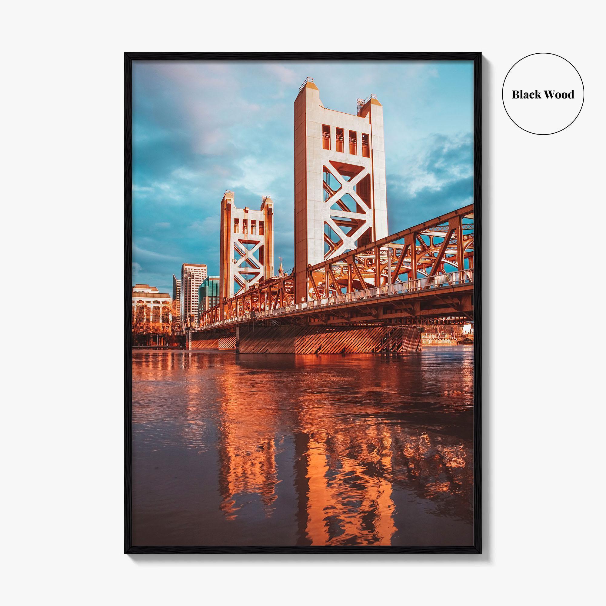Sacramento Fine Art Photo Print, California Capital City, CA, USA, Wall Decor Poster