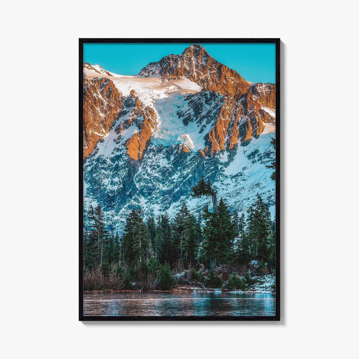 North Cascades National Park Fine Art Photo Print, Mt Shuksan, Washington, Wall Decor Poster