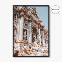 Rome Fine Art Photo Print, Trevi Fountain, Roma Italy Wall Decor, Photo Poster