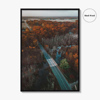 Princeton Fine Art Photo Print, Plainsboro, Cranbury, New Jersey, Aerial, Wall Decor, Poster