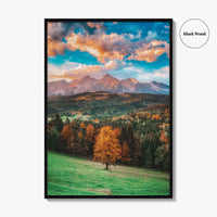 High Tatras Fine Art Photo Print, Tatra Mountains Poland Slovakia, Landscape Poster