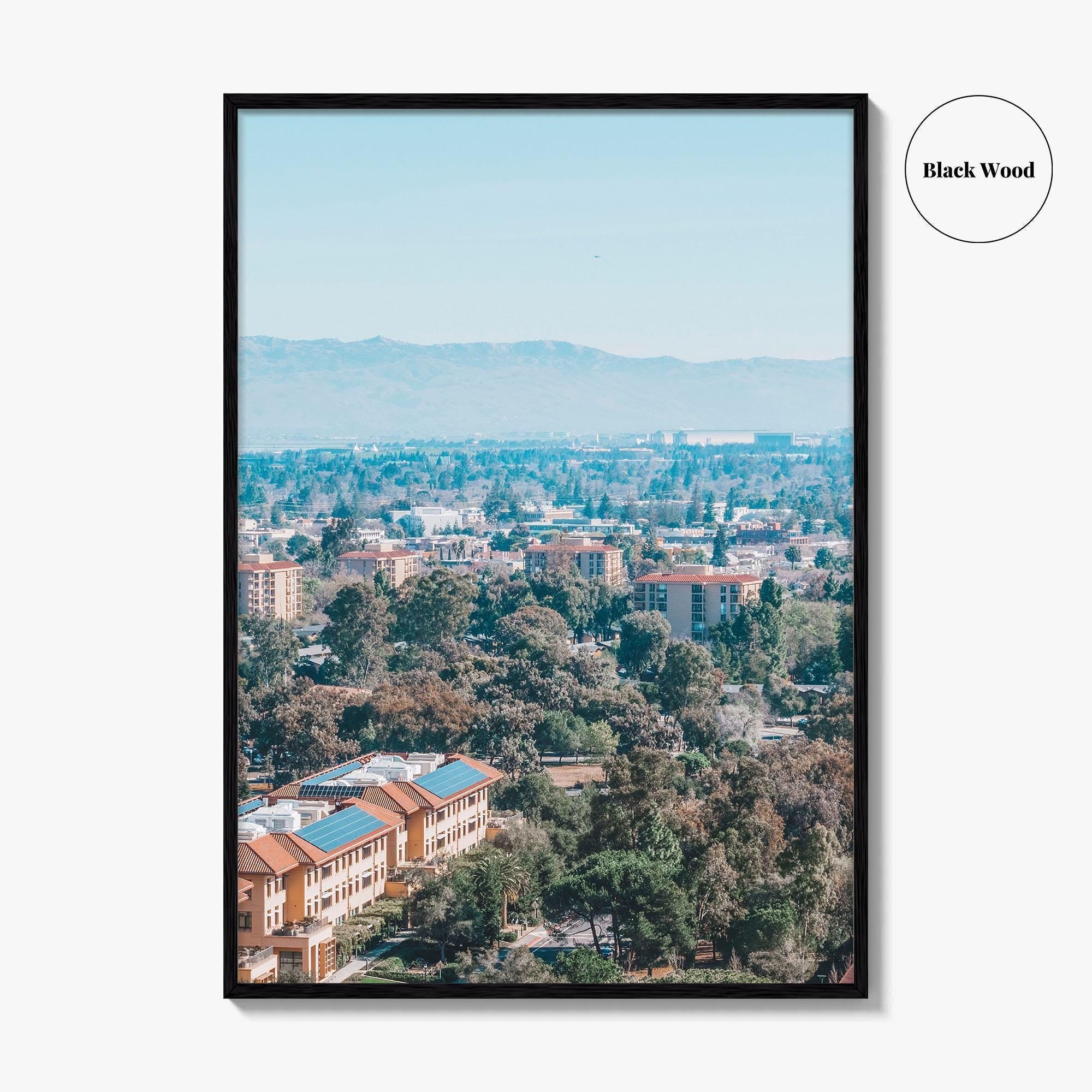 Palo Alto Fine Art Photo Print, Stanford University, Silicon Valley, California Wall Decor
