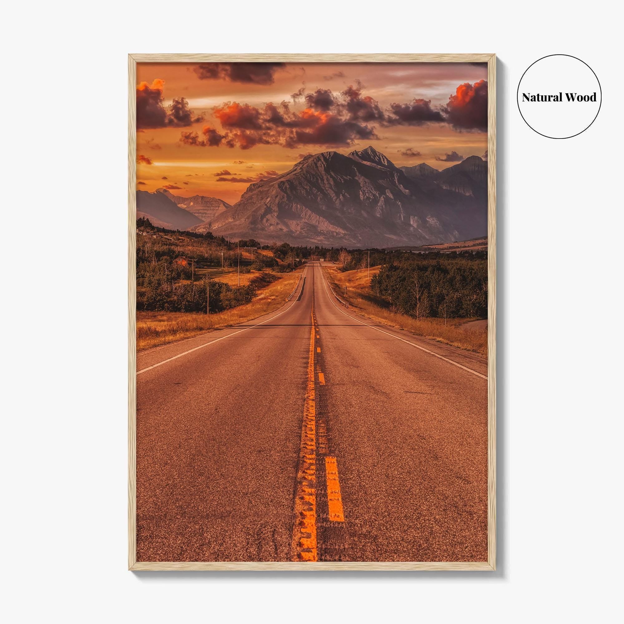 St Mary Montana Fine Art Photo Print, Glacier National Park Wall Poster