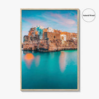 Polignano a Mare Fine Art Photo Print, Puglia Italy Wall Poster, Adriatic Sea