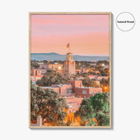 Santa Fe Skyline Fine Art Photo Print, New Mexico, USA Wall Decor Poster
