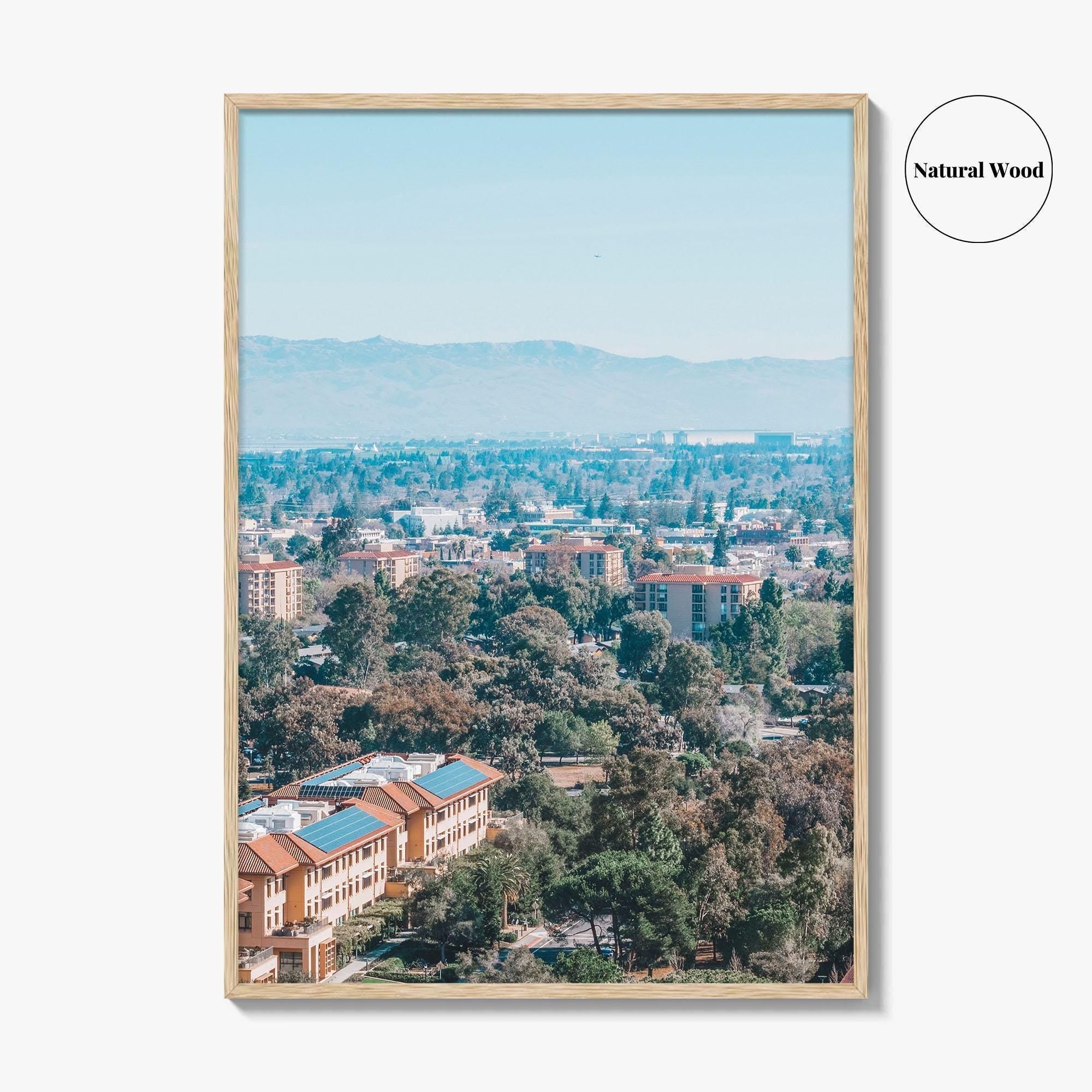 Palo Alto Fine Art Photo Print, Stanford University, Silicon Valley, California Wall Decor