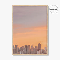 San Francisco Skyline Fine Art Photo Print, Bay Bridge, Treasure Island, California Poster, USA