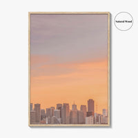 San Francisco Skyline Fine Art Photo Print, Bay Bridge, Treasure Island, California Poster, USA