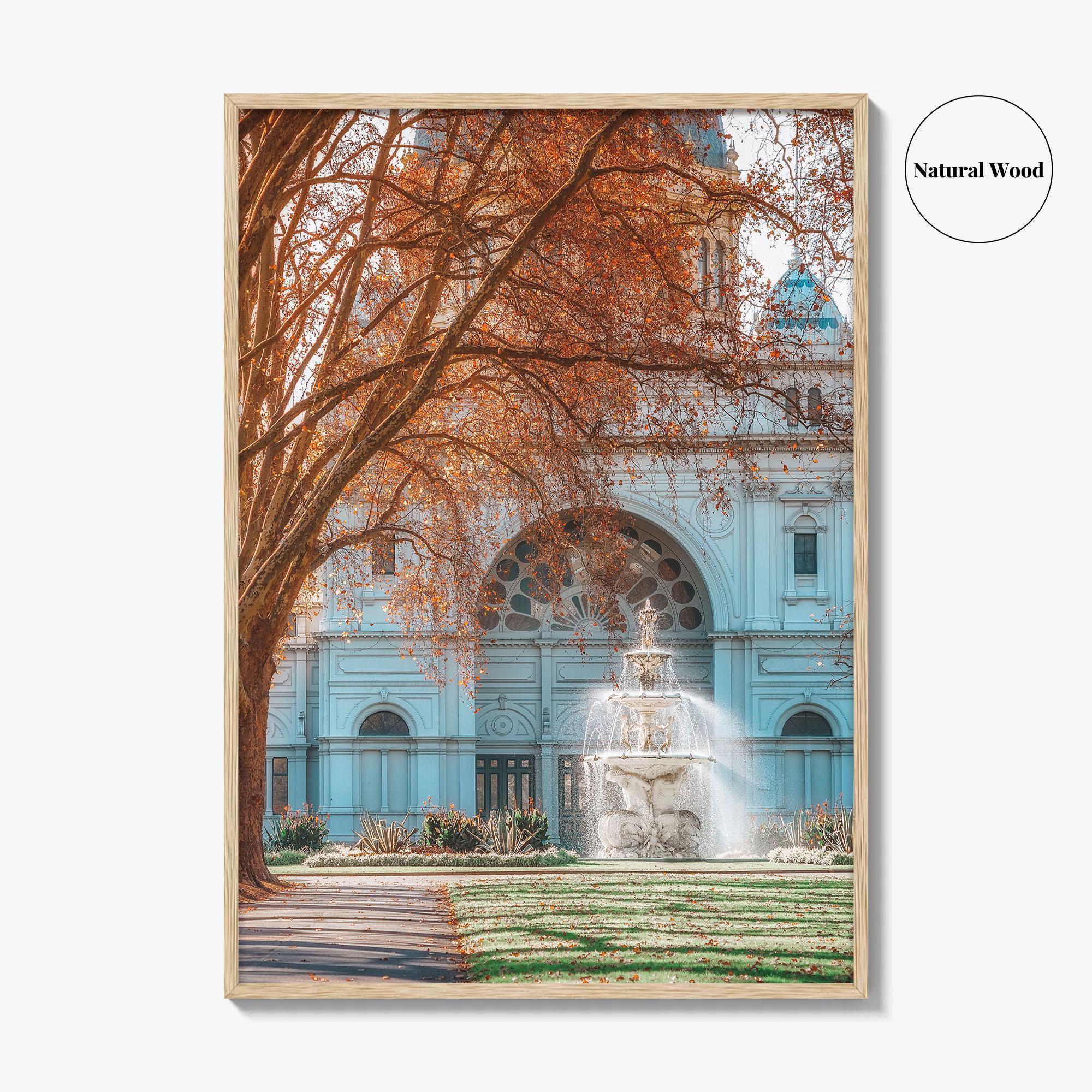 Melbourne Australia Fine Art Photo Print, Carlton Gardens Royal Exhibition Building, Wall Decor Poster