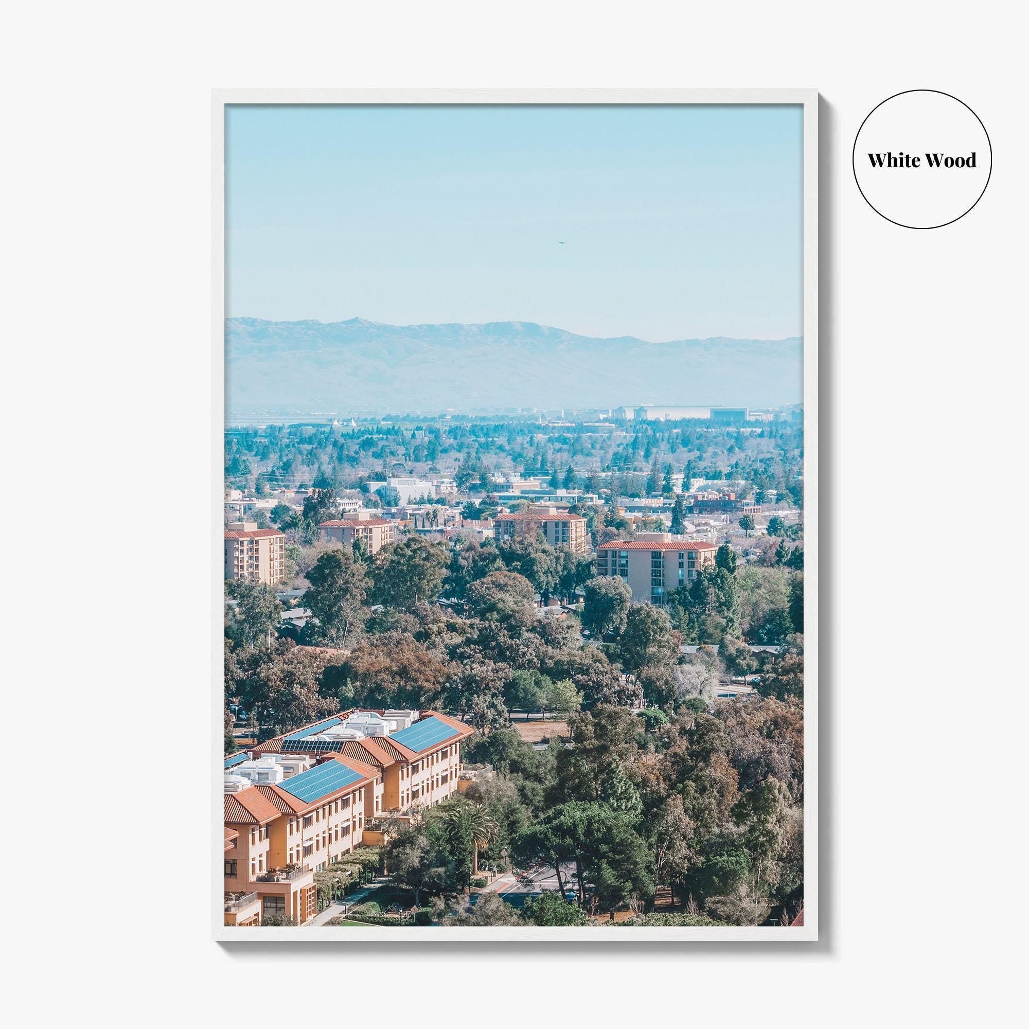 Palo Alto Fine Art Photo Print, Stanford University, Silicon Valley, California Wall Decor