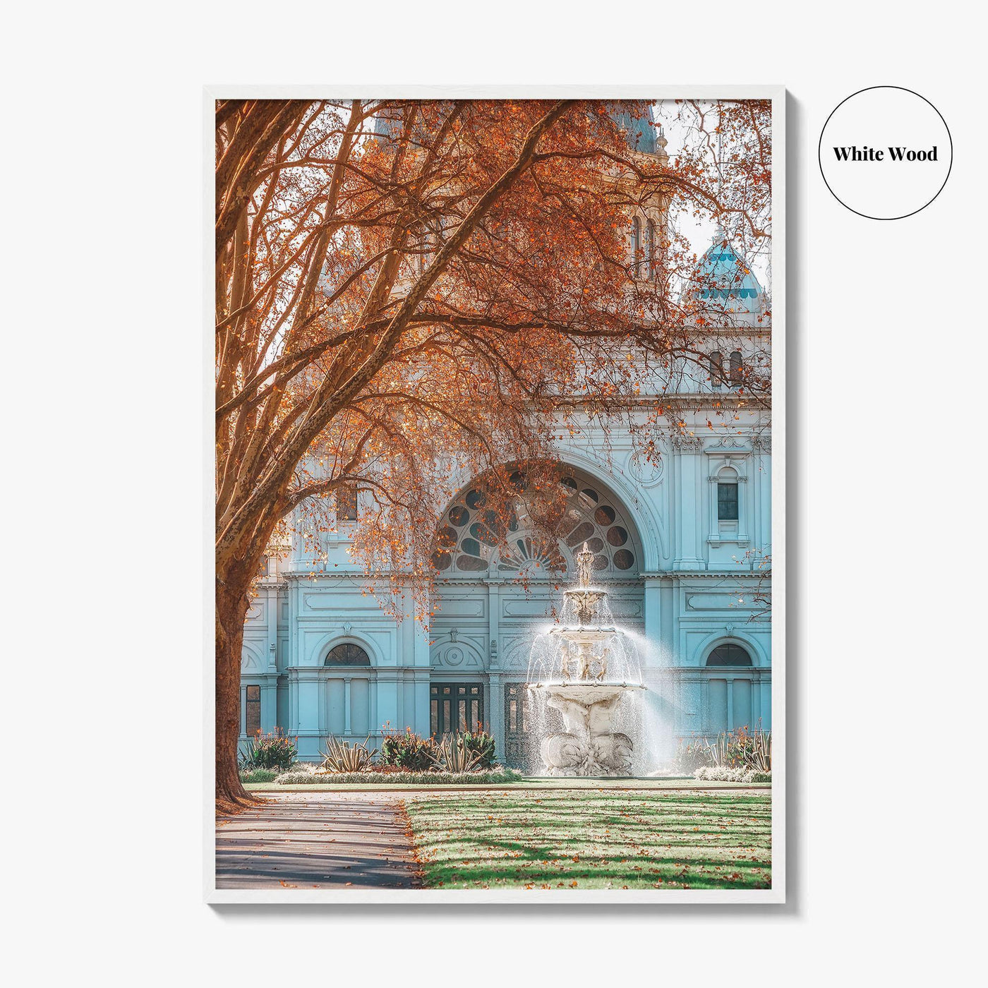 Melbourne Australia Fine Art Photo Print, Carlton Gardens Royal Exhibition Building, Wall Decor Poster