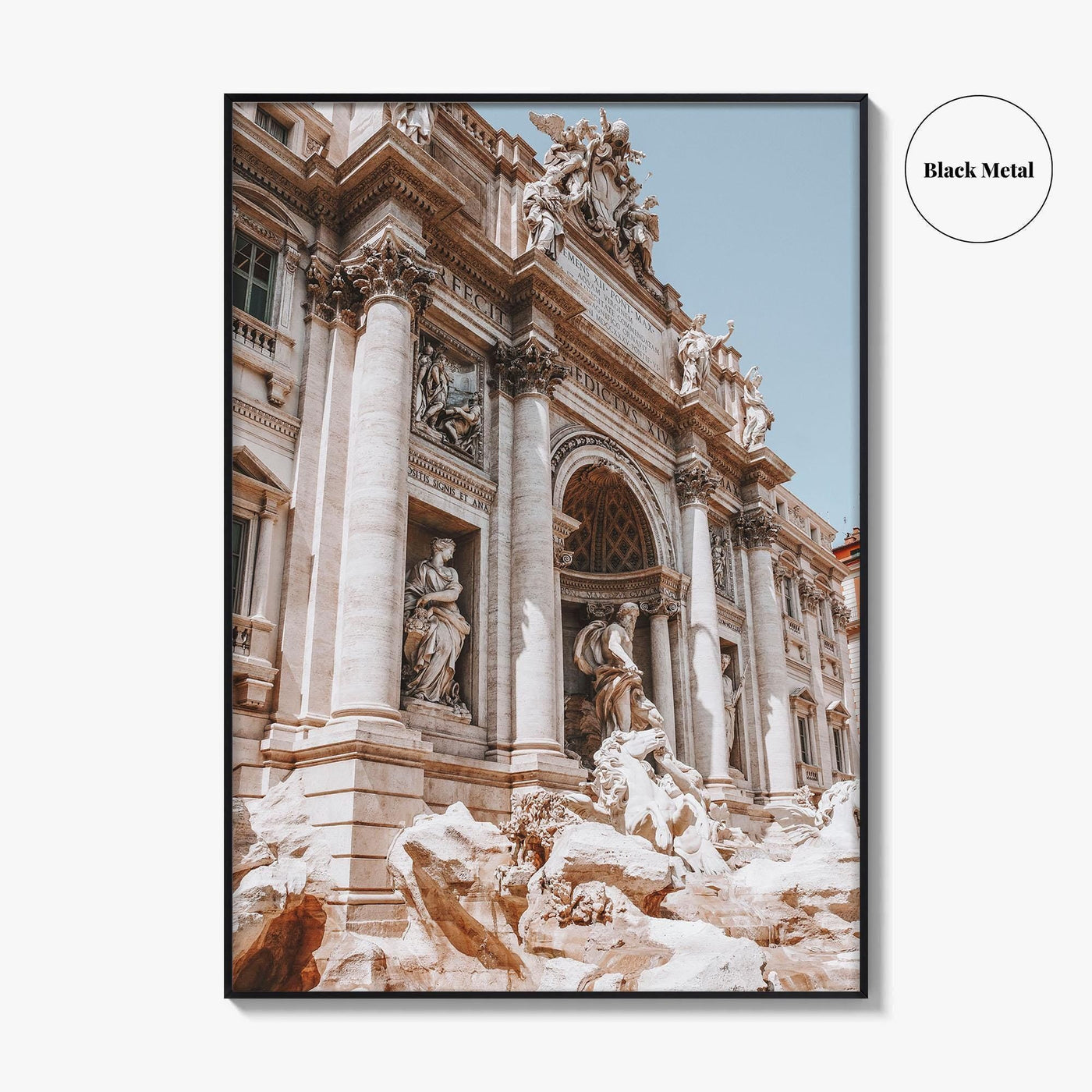 Rome Fine Art Photo Print, Trevi Fountain, Roma Italy Wall Decor, Photo Poster
