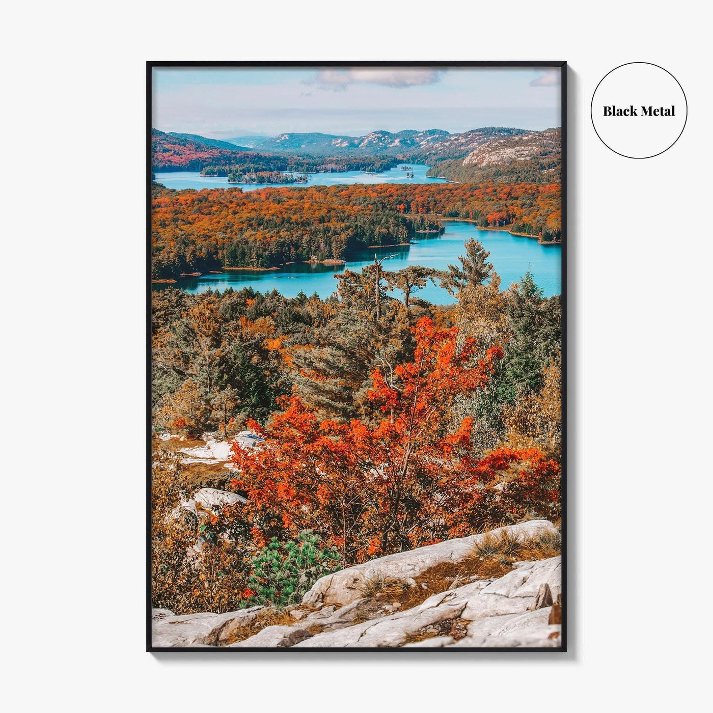 Thousand Islands Fine Art Photo Print, Ontario Canada Aerial Poster, St Lawrence River