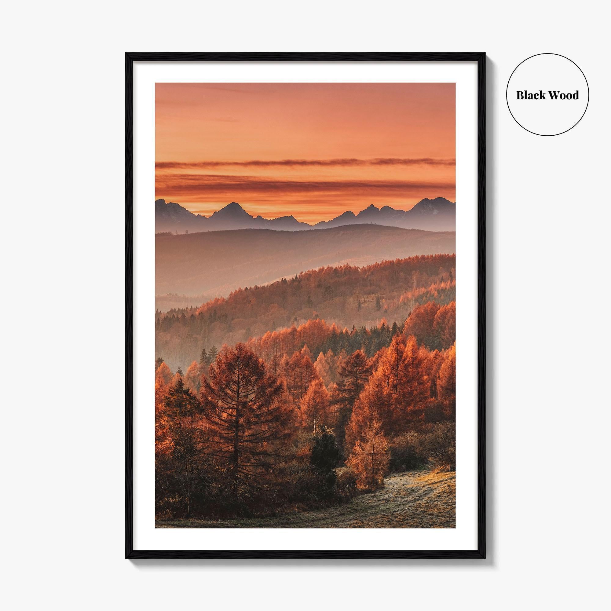 High Tatras Fine Art Photo Print, Tatra Mountains, Slovakia Wall Poster