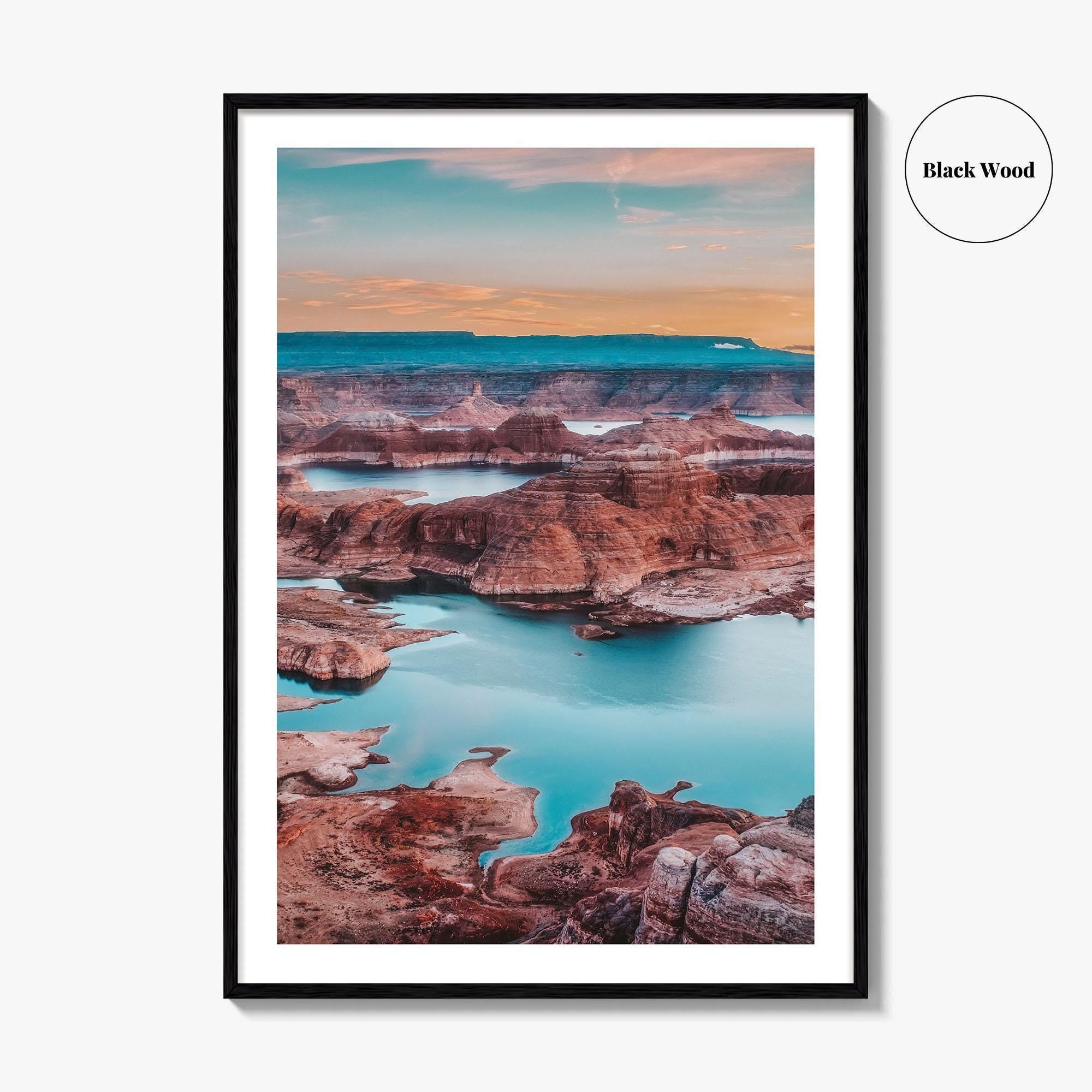 Lake Powell Fine Art Photo Print, Alstrom Point, Page Arizona, Wall Decor Poster