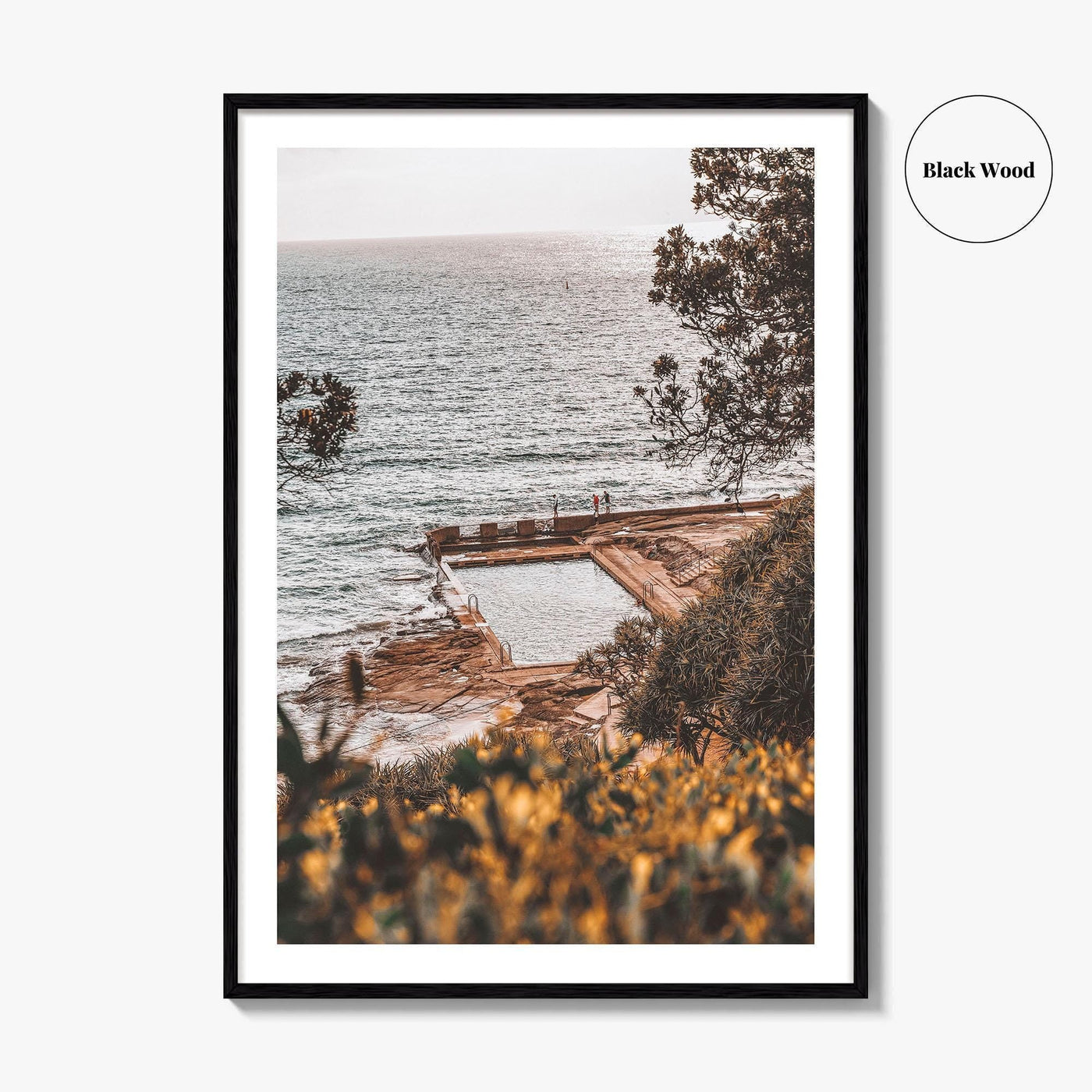 Yamba Fine Art Photo Print, Ocean Pool, NSW Australia, Northern Rivers, Wall Decor Poster