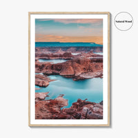 Lake Powell Fine Art Photo Print, Alstrom Point, Page Arizona, Wall Decor Poster