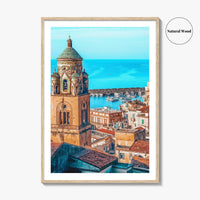 Sorrento Fine Art Photo Print, Amalfi Coast Old Town, Naples Italy Wall Poster