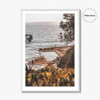 Yamba Fine Art Photo Print, Ocean Pool, NSW Australia, Northern Rivers, Wall Decor Poster