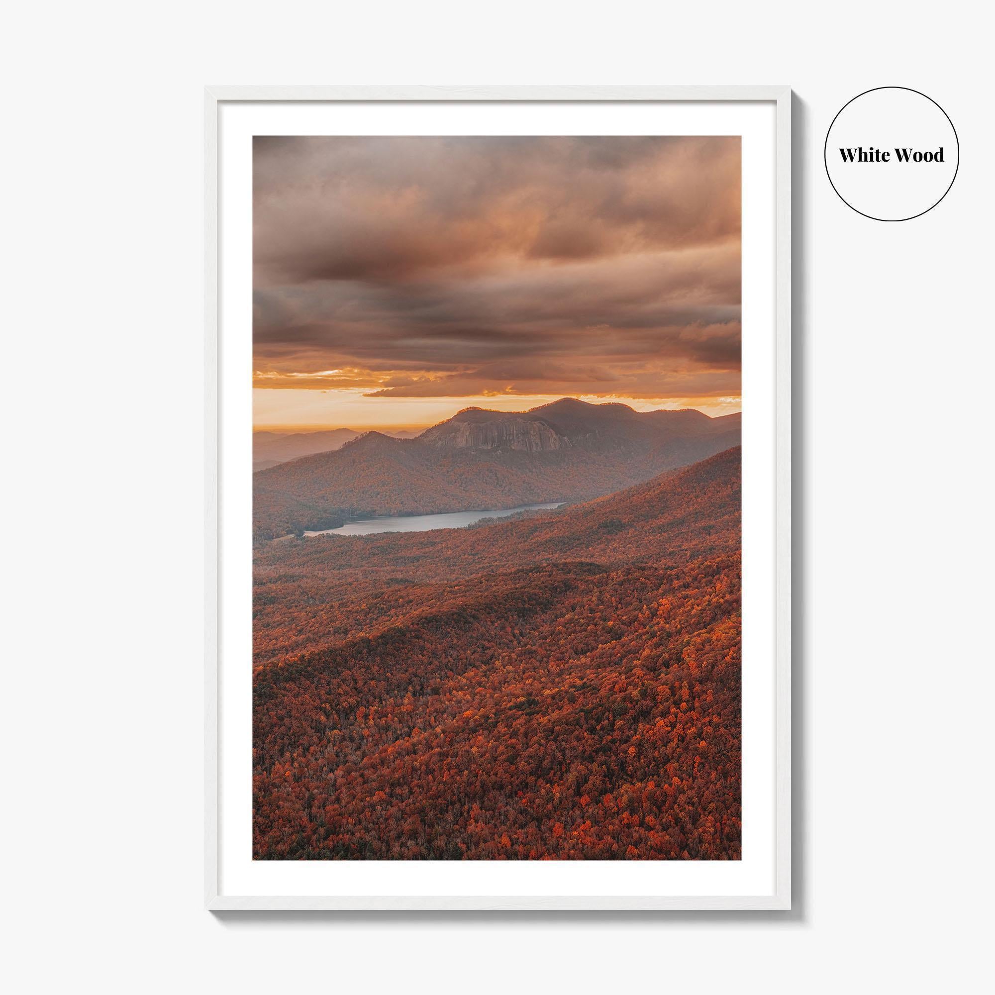 Table Rock State Park South Carolina Fine Art Photo Print, Blue Ridge Mountains, USA