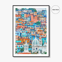 Guayaquil Fine Art Photo Print, Las Peñas, Santa Ana Hill, Ecuador Poster