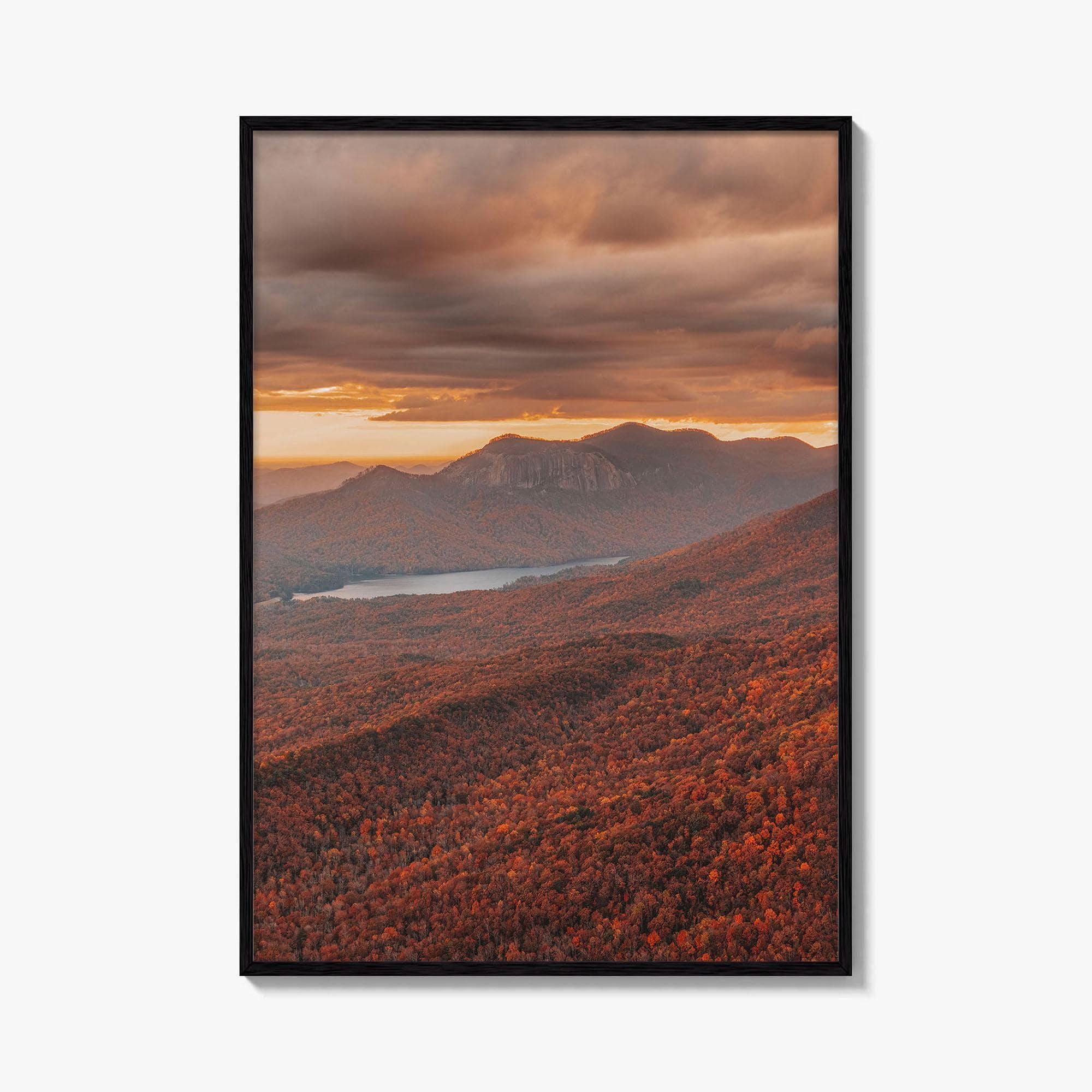 Table Rock State Park South Carolina Fine Art Photo Print, Blue Ridge Mountains, USA