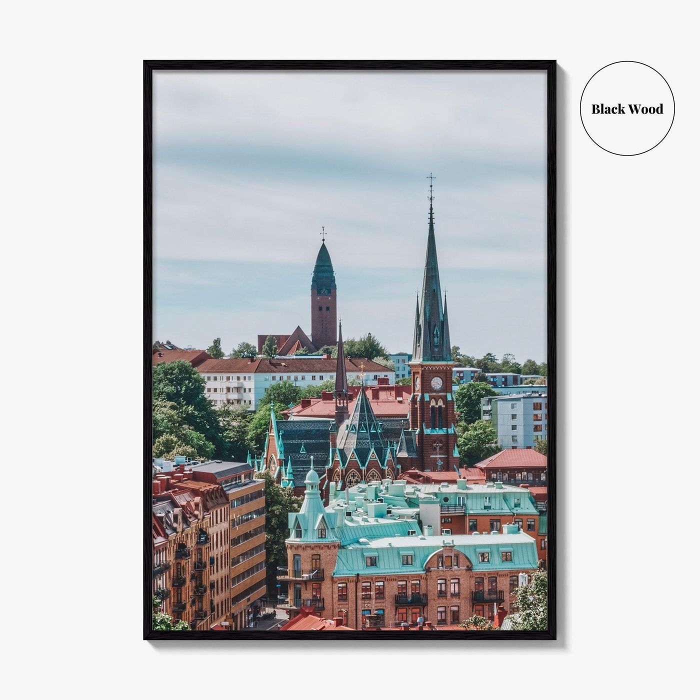 Gothenburg Skyline Fine Art Photo Print, Göteborg, Sweden Poster, Wall Decor