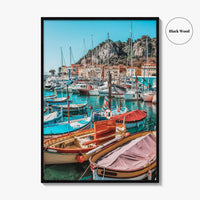 Nice Fine Art Photo Print, Old Fishing Port, France, French Riviera Wall Decor