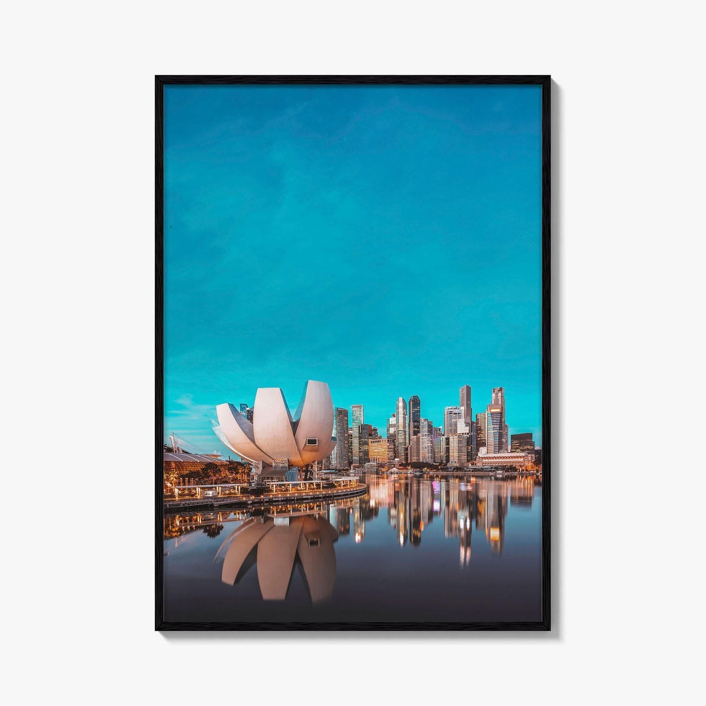 Singapore Skyline Fine Art Photo Print, Marina Bay, Photo Poster