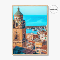 Sorrento Fine Art Photo Print, Amalfi Coast Old Town, Naples Italy Wall Poster