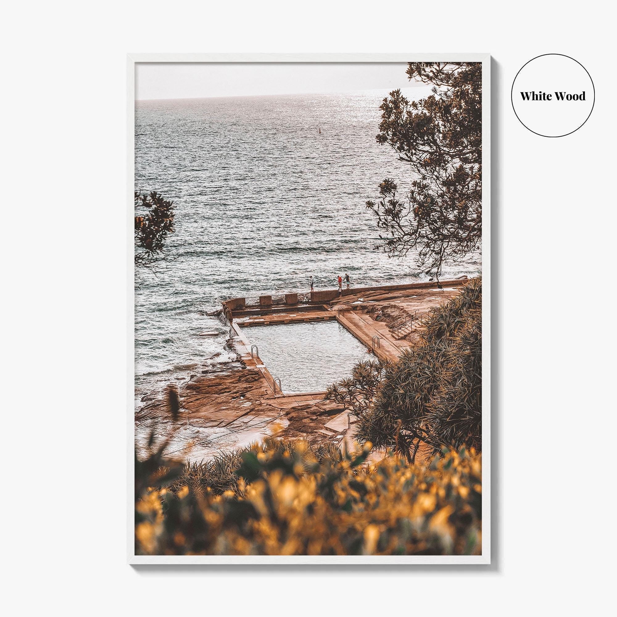 Yamba Fine Art Photo Print, Ocean Pool, NSW Australia, Northern Rivers, Wall Decor Poster