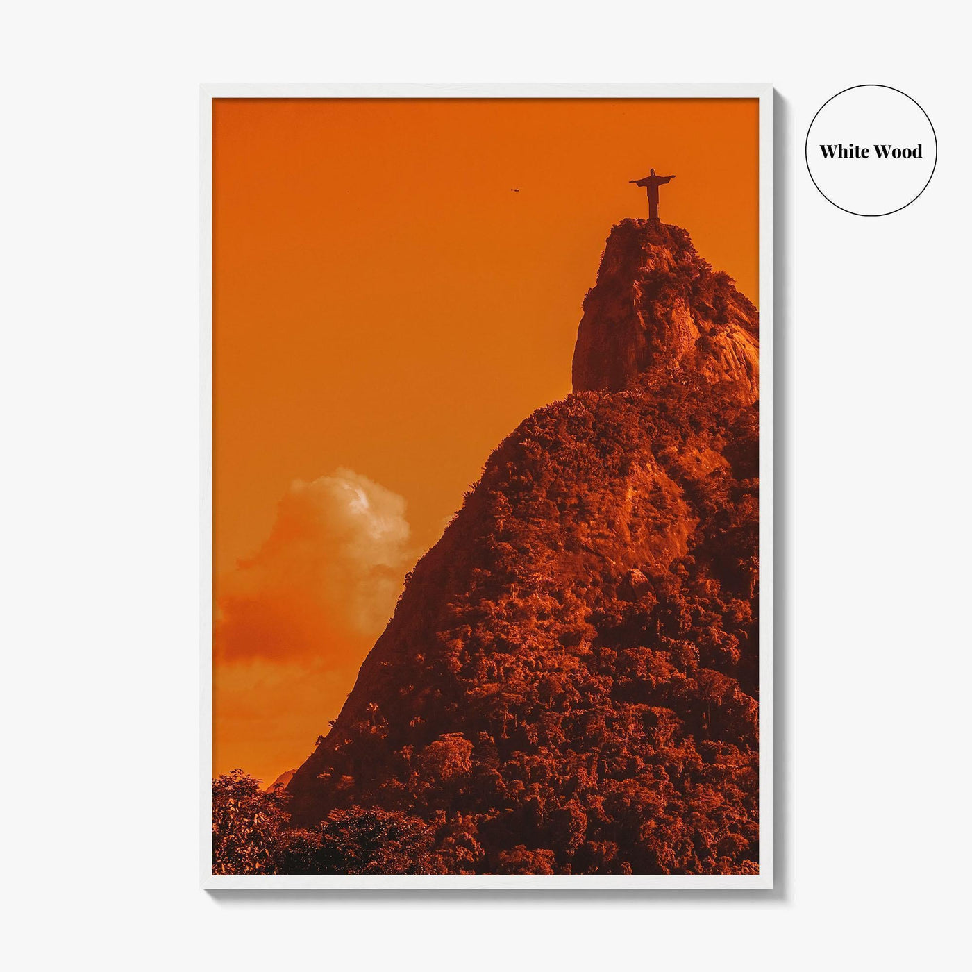 Rio de Janeiro Fine Art Photo Print, Christ the Redeemer, Brazil, Wall Decor Poster