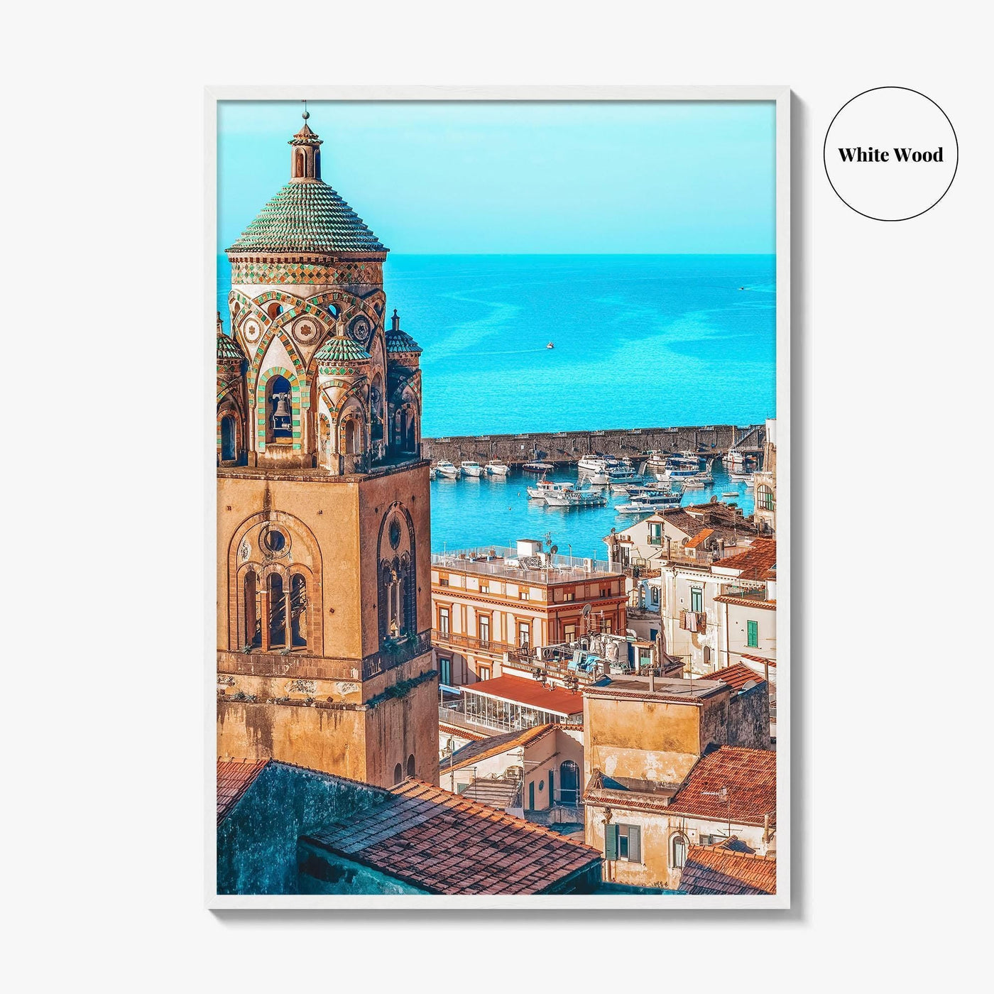 Sorrento Fine Art Photo Print, Amalfi Coast Old Town, Naples Italy Wall Poster
