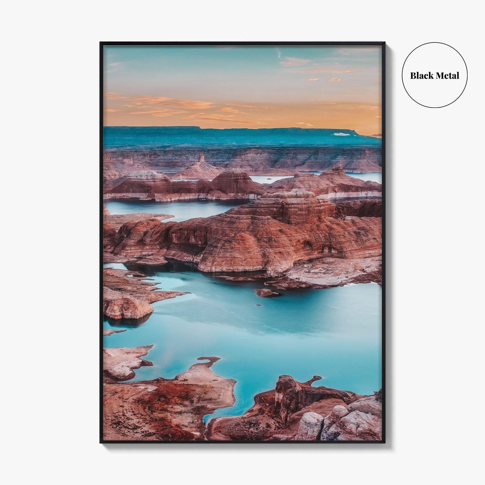 Lake Powell Fine Art Photo Print, Alstrom Point, Page Arizona, Wall Decor Poster