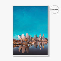 Singapore Skyline Fine Art Photo Print, Marina Bay, Photo Poster
