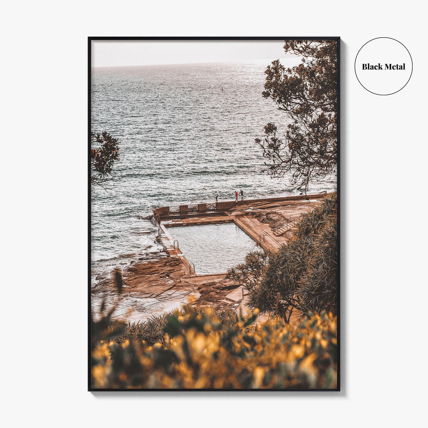 Yamba Fine Art Photo Print, Ocean Pool, NSW Australia, Northern Rivers, Wall Decor Poster