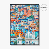 Guayaquil Fine Art Photo Print, Las Peñas, Santa Ana Hill, Ecuador Poster