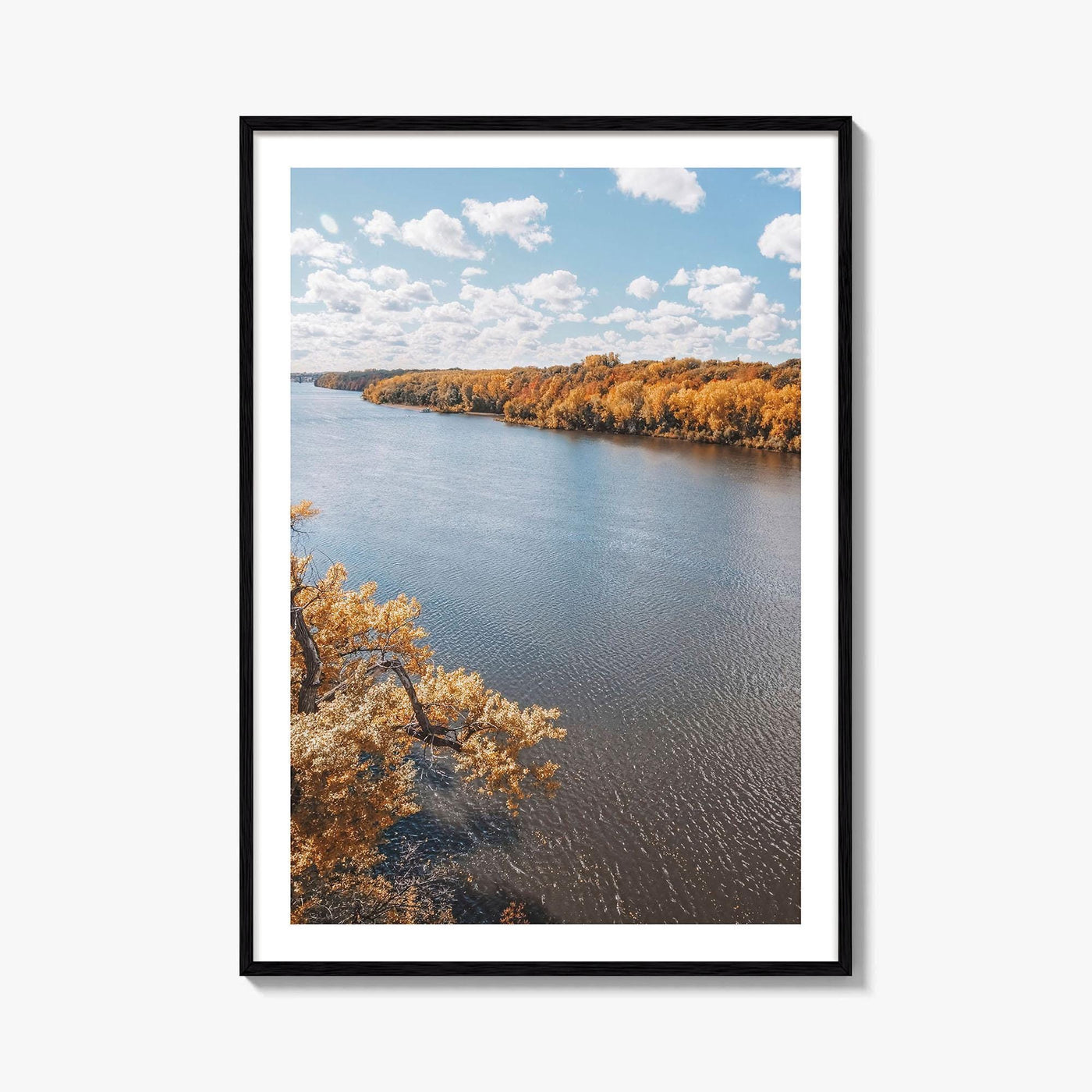 Mississippi River Fine Art Photo Print, Minnesota, USA, Wall Decor Poster