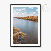 Mississippi River Fine Art Photo Print, Minnesota, USA, Wall Decor Poster