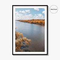 Mississippi River Fine Art Photo Print, Minnesota, USA, Wall Decor Poster