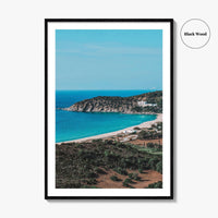 Solanas Beach Fine Art Photo Print, Villasimius, Sardinia, Italy Wall Decor Poster