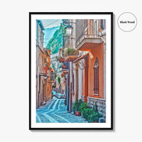 Scilla Fine Art Photo Print, Reggio Calabria Italy Wall Decor Poster