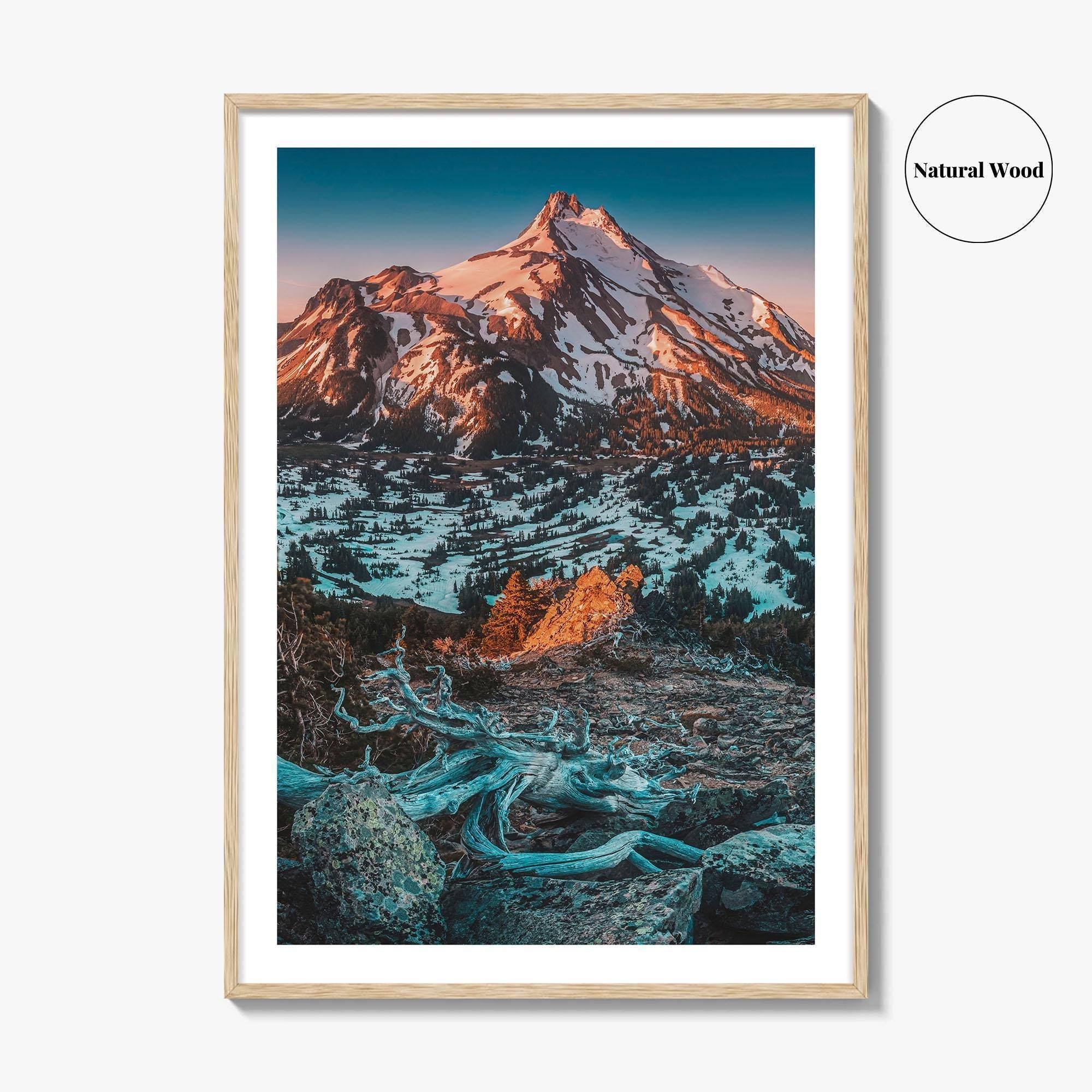 Mount Jefferson Fine Art Photo Print, Oregon, Cascade Range, USA, Wall Decor, Poster