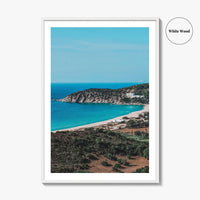 Solanas Beach Fine Art Photo Print, Villasimius, Sardinia, Italy Wall Decor Poster