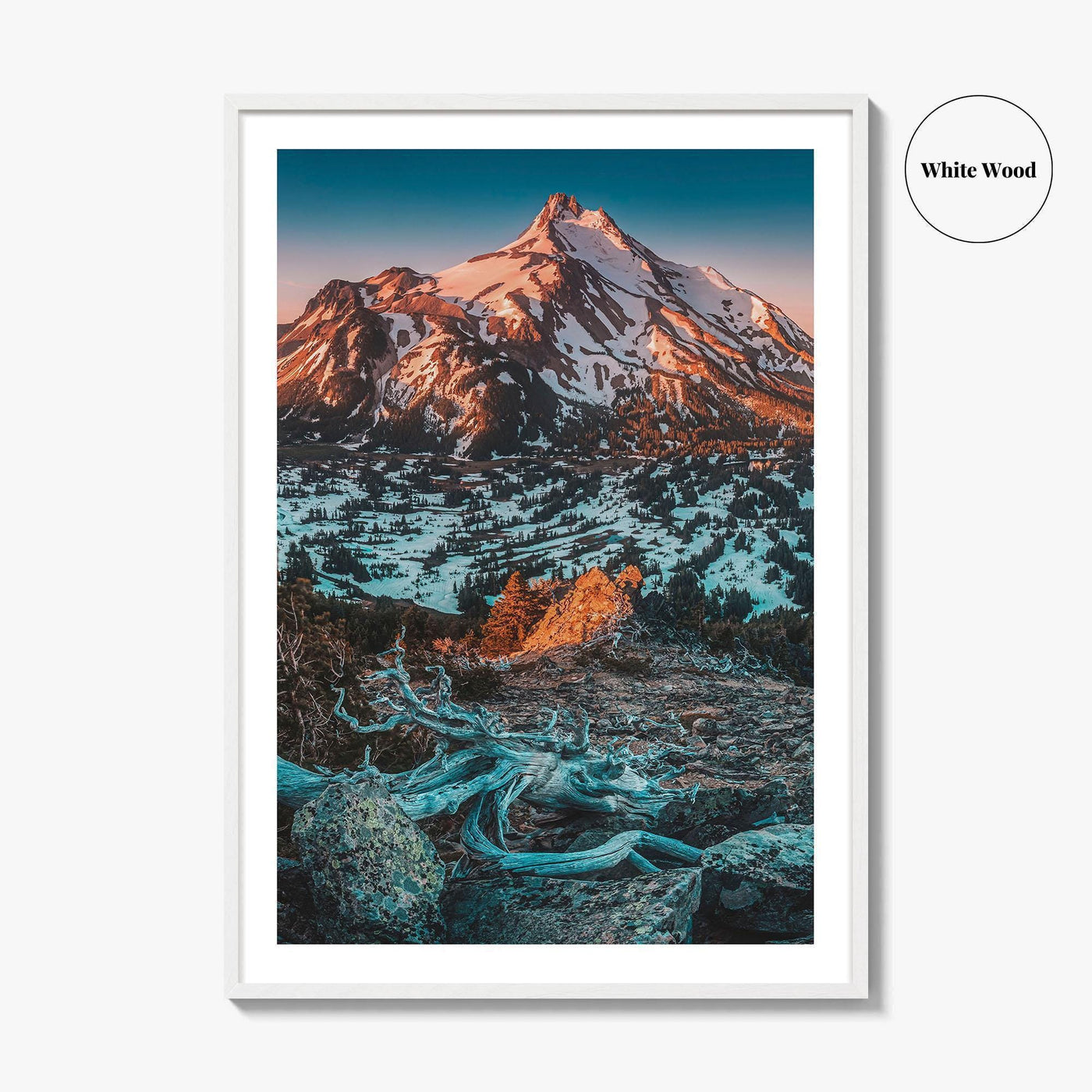 Mount Jefferson Fine Art Photo Print, Oregon, Cascade Range, USA, Wall Decor, Poster