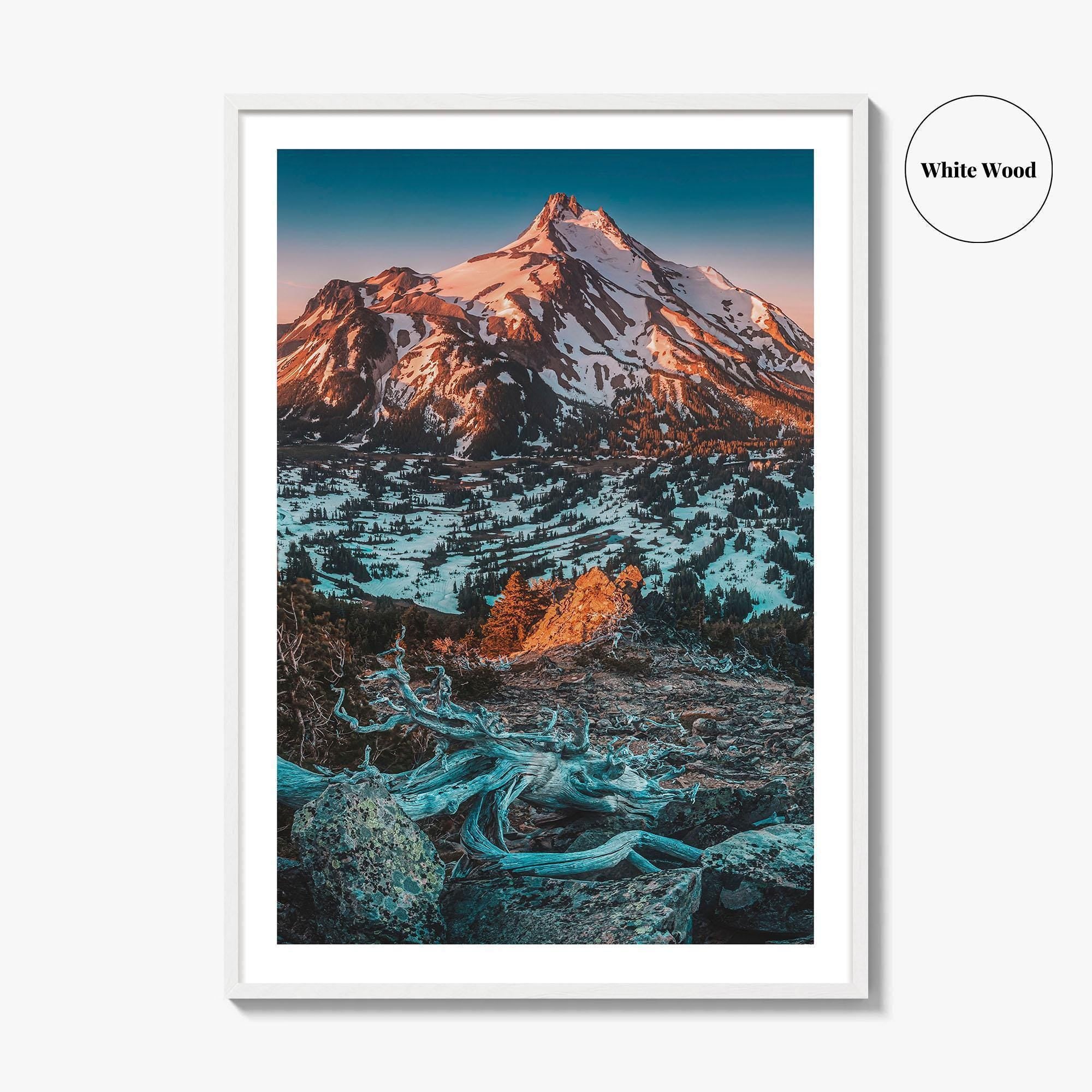 Mount Jefferson Fine Art Photo Print, Oregon, Cascade Range, USA, Wall Decor, Poster